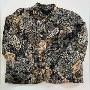Quilted Paisley Jacket